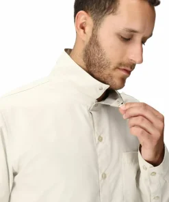 Marmot Men's Airexchange Upf 40 Ls Shirt Birch Bark
