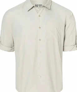 Marmot Men's Airexchange Upf 40 Ls Shirt Birch Bark