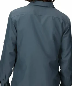 Marmot Men's Airexchange Upf 40 Ls Shirt Thunderhead