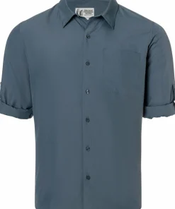 Marmot Men's Airexchange Upf 40 Ls Shirt Thunderhead