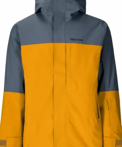 Marmot Men's Elevation Jacket Thunderhead/Honey Glaze