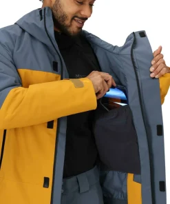 Marmot Men's Elevation Jacket Thunderhead/Honey Glaze