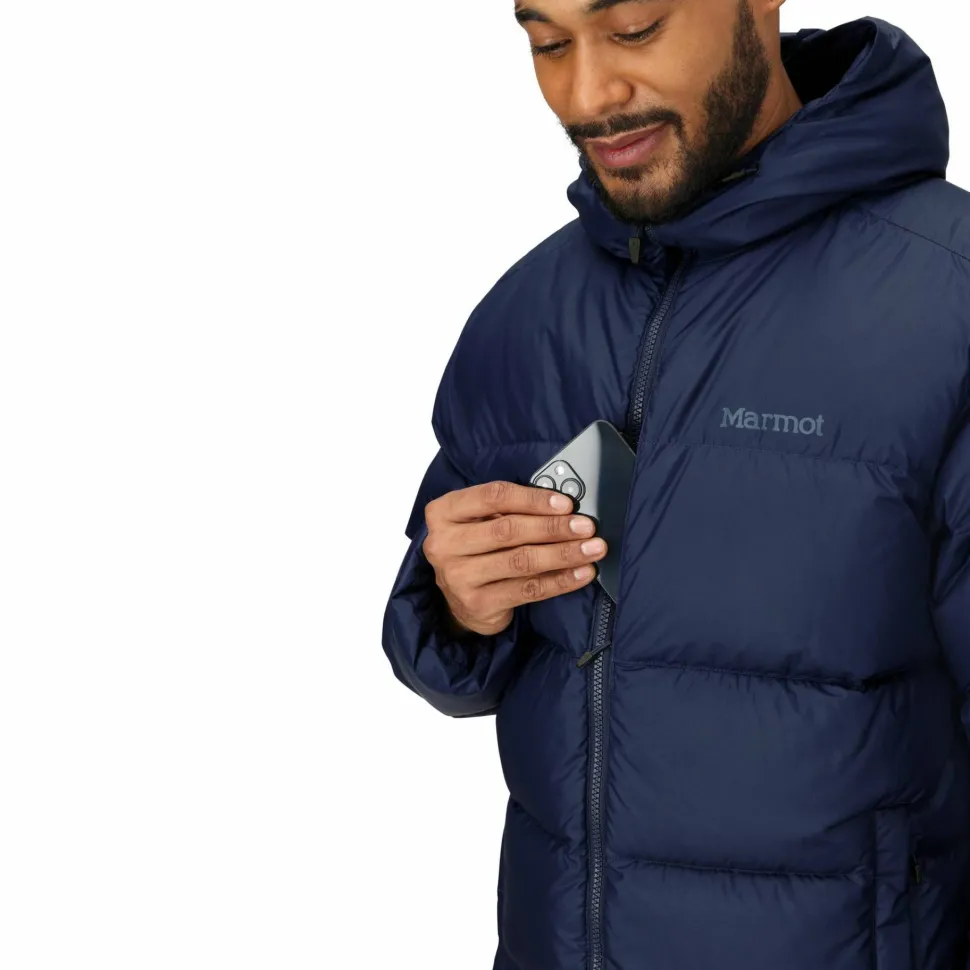 Marmot Men's Guides Down Hoody Arctic Navy