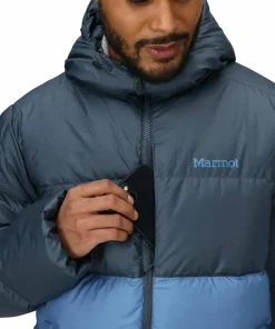 Marmot Men's Guides Down Hoody Thunderhead/Rain Cloud