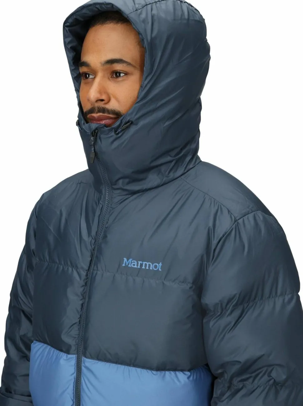 Marmot Men's Guides Down Hoody Thunderhead/Rain Cloud