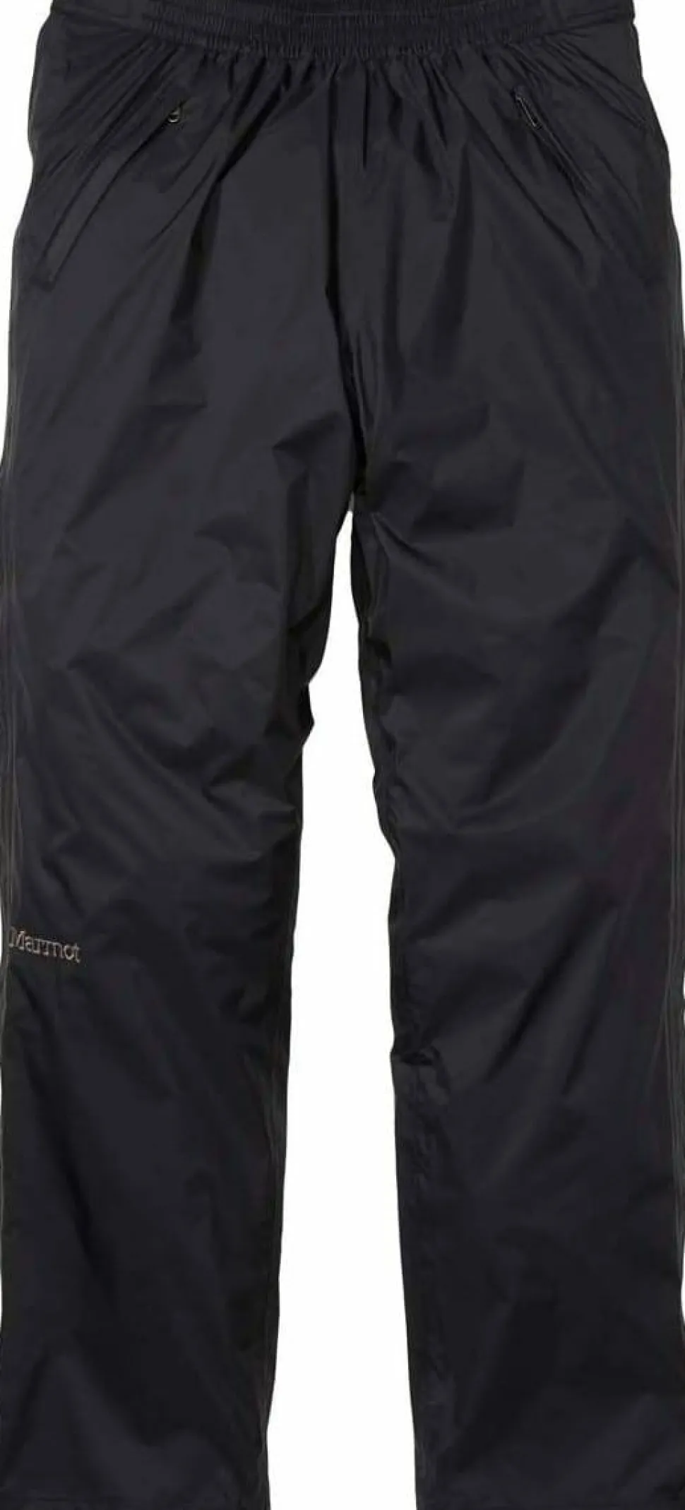 Marmot Men's Precip Eco Full Zip Pant Short Black