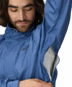 Marmot Men's Precip Eco Jacket Rain Cloud