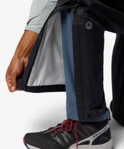 Marmot Men's Precip Evo Full Zip Pant Short Black