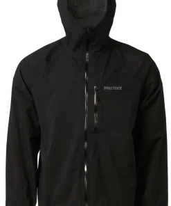 Marmot Men's Superalloy Bio Rain Jacket Black