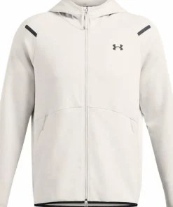 Men's UA Unstoppable Fleece Full-Zip Hoodie Anthracite