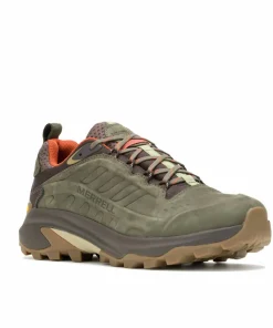 Merrell Men's Moab Speed 2 Leather Waterproof Olive
