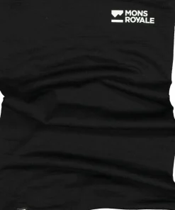 Mons Royale Double Up Neckwarmer Black