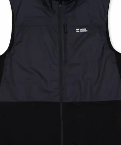 Mons Royale Men's Diversion Merino Wind Vest Black