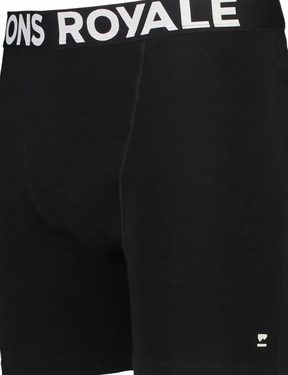 Mons Royale Men's Hold 'Em Boxer Black