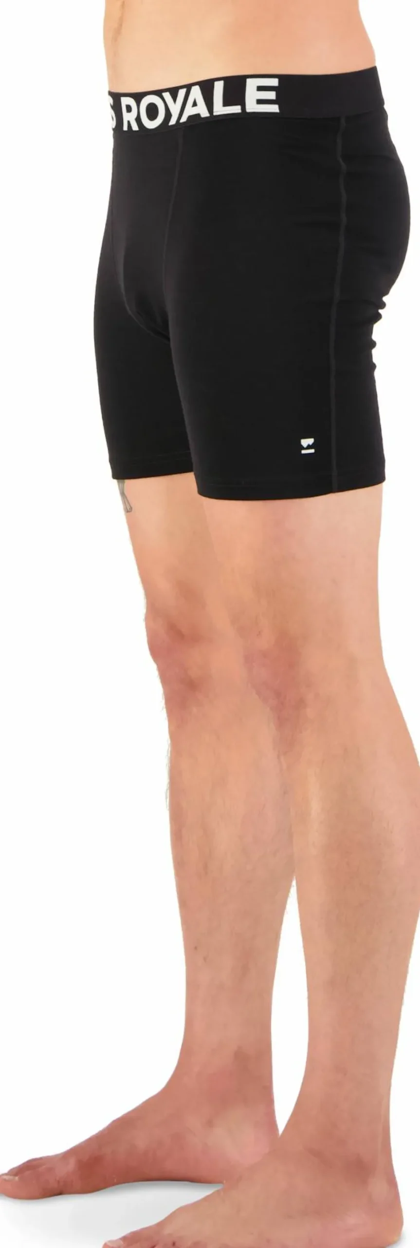 Mons Royale Men's Hold 'Em Boxer Black