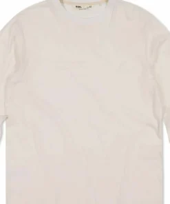 Mons Royale Men's Yonder Merino Organic Cotton Long Sleeve Vintage White