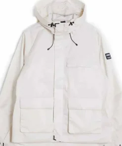 Mountain Works Unisex Utility Hybrid Rain Jacket Ivory