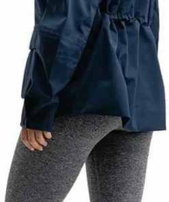 Mountain Works Unisex Utility Hybrid Rain Jacket Dress Blue