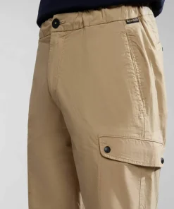 Napapijri Men's Dease Bermuda Shorts Beige Cornstalk