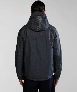 Napapijri Men's Makay Windbreaker with Dyneema Grey Owl