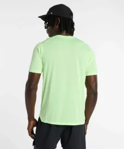 New Balance Men's Athletics T-Shirt Afterglow Heather