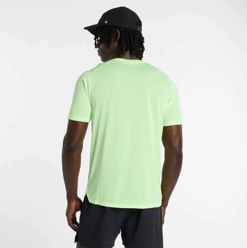 New Balance Men's Athletics T-Shirt Afterglow Heather