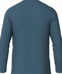 New Balance Men's Athletics Heat Grid 1/2 Zip Heather Blue
