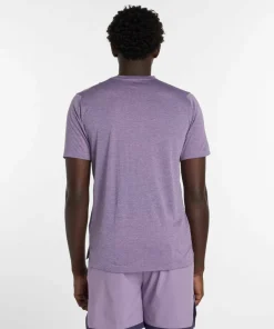 New Balance Men's Athletics T-Shirt Candied Violet Heather