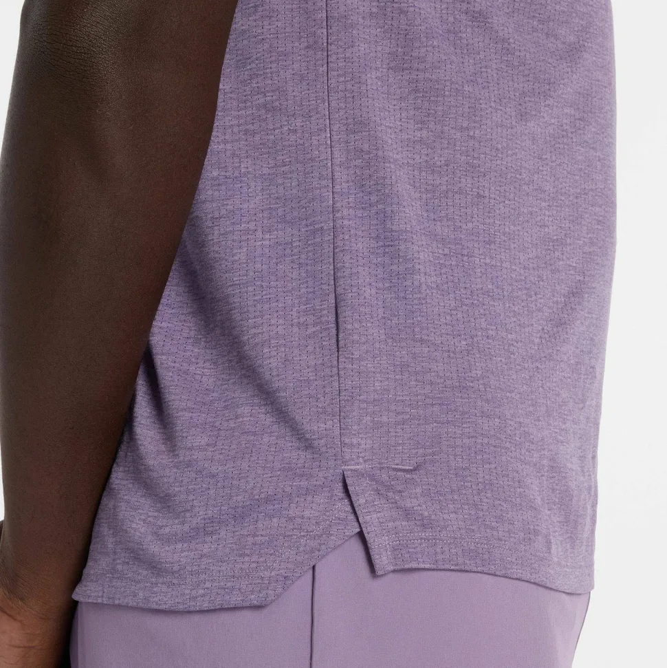 New Balance Men's Athletics T-Shirt Candied Violet Heather