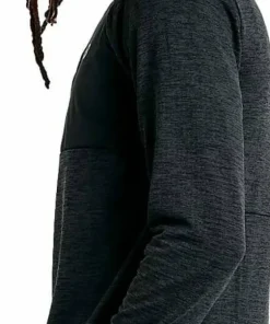 New Balance Men's Athletics Heat Grid 1/2 Zip Black