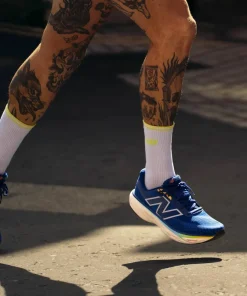 New Balance Men's Freshfoam X 1080v14 Inkwell with Silver Metallic and Ginger Lemon