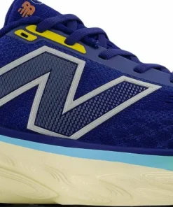New Balance Men's Freshfoam X 1080v14 Inkwell with Silver Metallic and Ginger Lemon