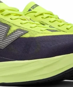 New Balance Men's FuelCell Rebel V5 Alkaline Green / Boysenberry / Dark Silver Metallic