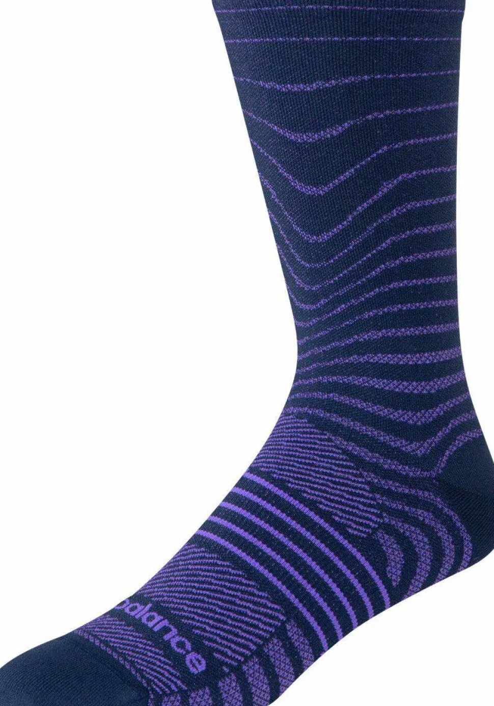 New Balance Pro Run Crew Socks 1 Pair Electric Indigo