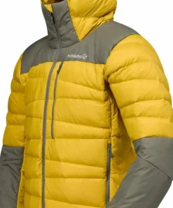 Norrøna Men's Falketind Down750 Hood Golden Palm