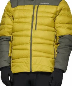 Norrøna Men's Falketind Down750 Hood Golden Palm