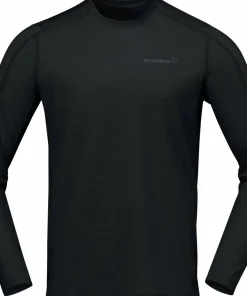 Norrøna Men's Falketind EqualiserUll Long Sleeve Caviar Black