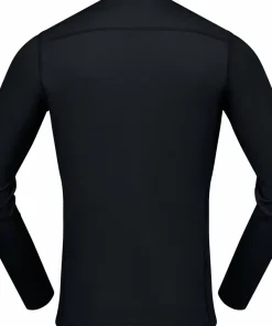 Norrøna Men's Falketind EqualiserUll Long Sleeve Caviar Black