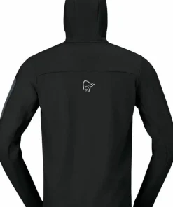 Norrøna Men's Falketind Warm Stretch Hood Caviar Black