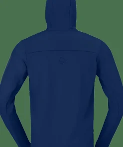Norrøna Men's Falketind Warm Stretch Hood Indigo Night Blue