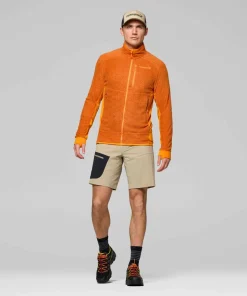 Norrøna Men's Falketind Warm1 Active Jacket Gold Flame/Exuberance