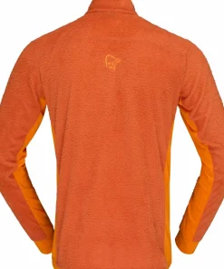 Norrøna Men's Falketind Warm1 Active Jacket Gold Flame/Exuberance