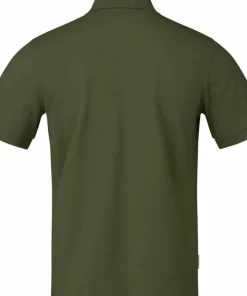 Norrøna Men's femund cotton Polo Shirt Olive Night