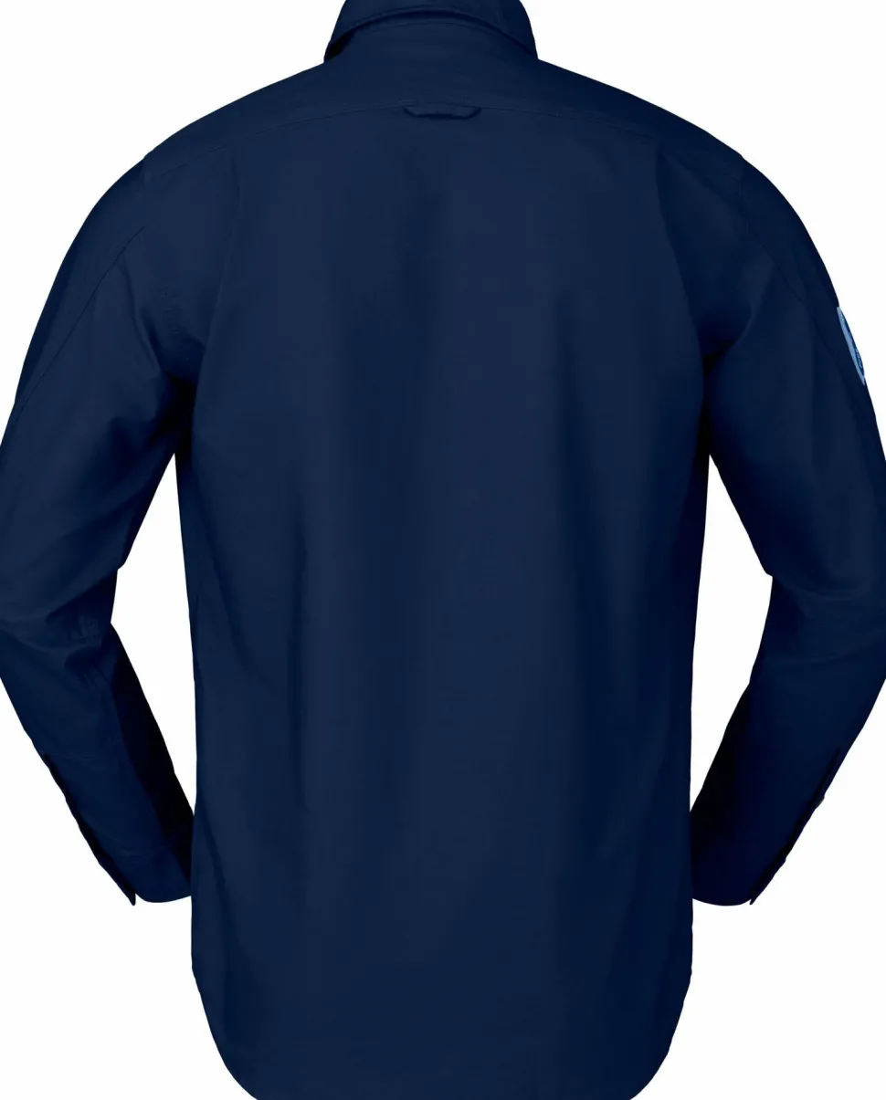 Norrøna Men's Femund Cotton Shirt Navy Blazer
