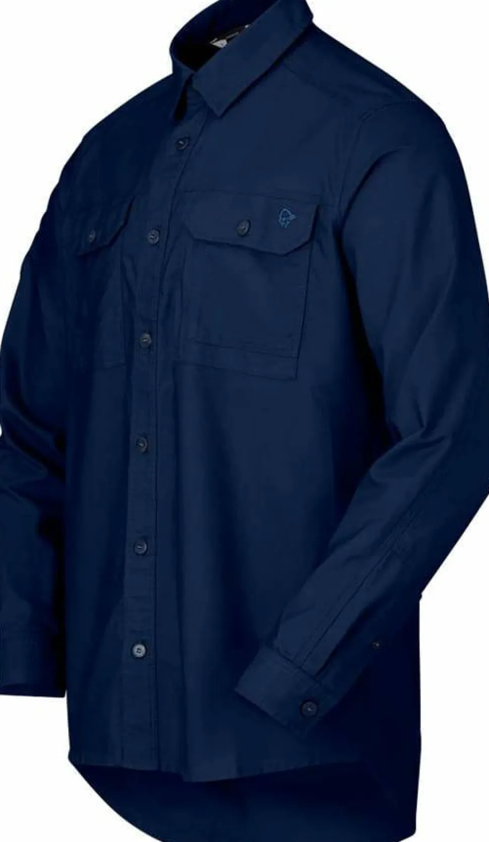 Norrøna Men's Femund Cotton Shirt Navy Blazer