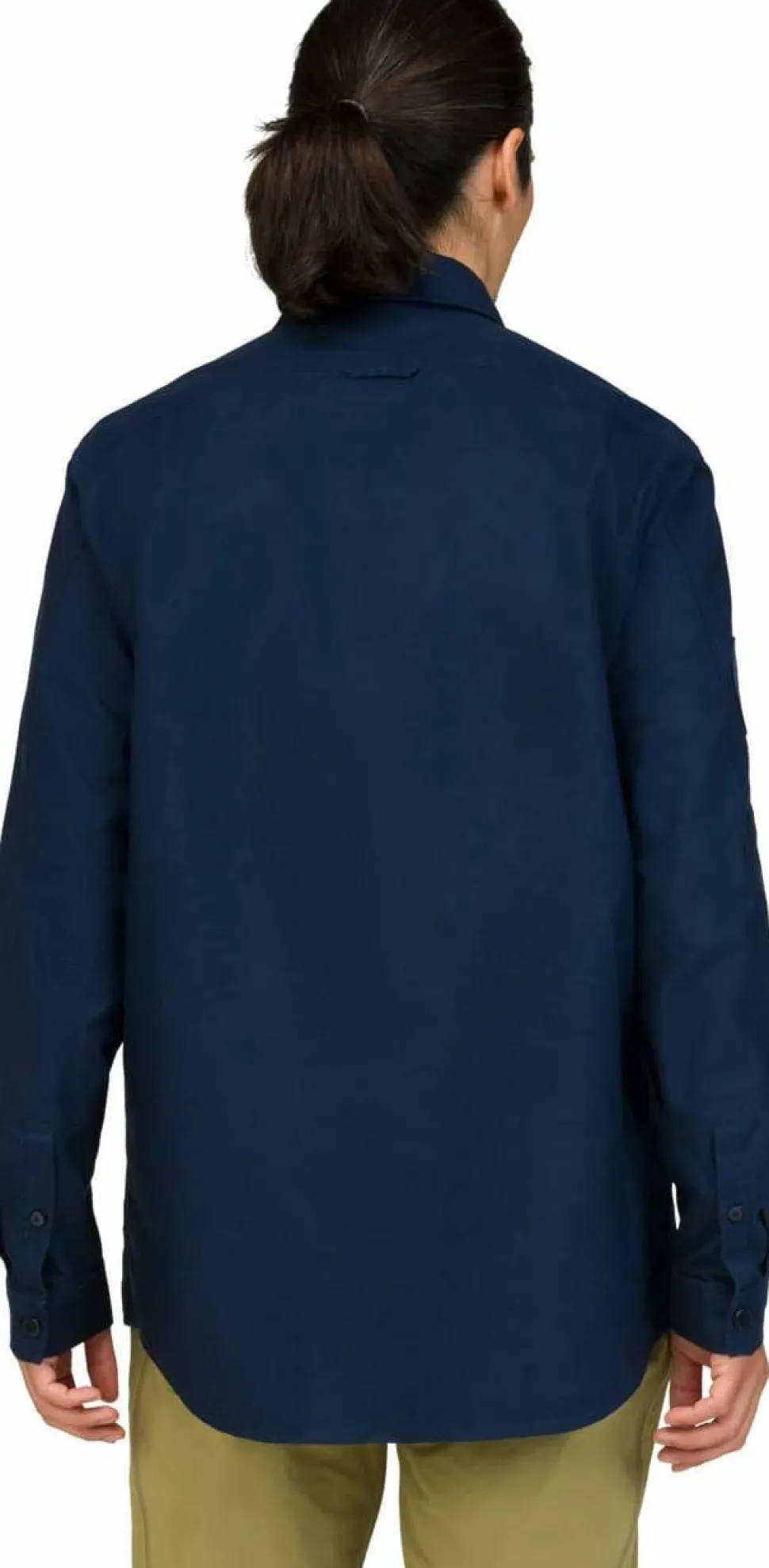 Norrøna Men's Femund Cotton Shirt Navy Blazer
