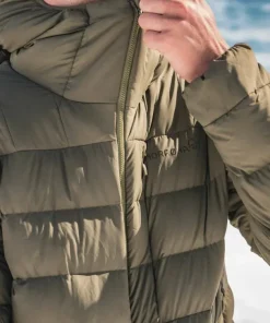 Norrøna Men's Femund Down700 Zip Hood Olive Night