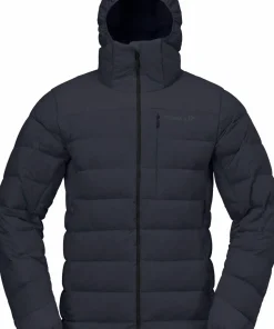 Norrøna Men's Femund Down700 Zip Hood Caviar Black