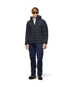 Norrøna Men's Femund Down700 Zip Hood Caviar Black