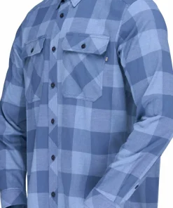Norrøna Men's Femund Flannel Lightweight Shirt Frozen Fjord